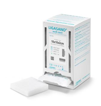 Ligasano® weiß Schaumverband in der Spenderbox