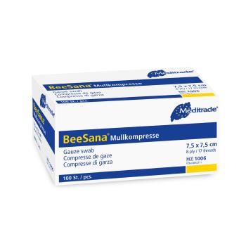 BeeSana® Mullkompresse - 12-fach von Meditrade