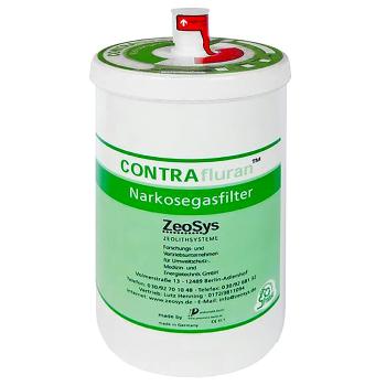 CONTRAfluran Restgasfilter von ZeoSys