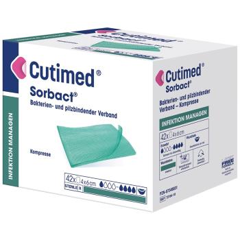 Cutimed® Sorbact® Kompressen von Essity