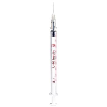Insulinspritze 1 ml U40 von Dispomed