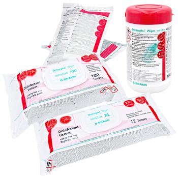 Meliseptol® Wipes sensitive von B. Braun