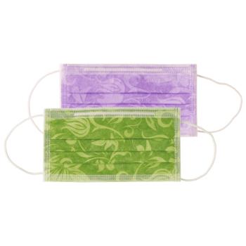 Monoart Mundschutz Pro 3 Flower, mit Gummizug von Euronda