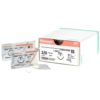 Monosyn DS - 3/8 Dreikantnadel von B. Braun