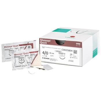 Monosyn® Quick - HR - 1/2-Kreis Rundkörpernadel von B. Braun