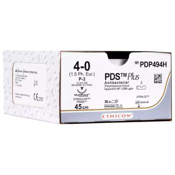PDS Plus - 1/2-Kreis Rundkörper Nadel mit flacher Spitze von Ethicon
