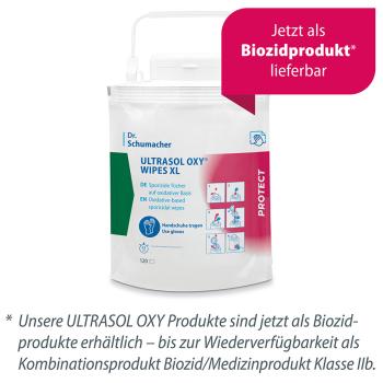 ULTRASOL OXY® WIPES XL von Dr. Schumacher