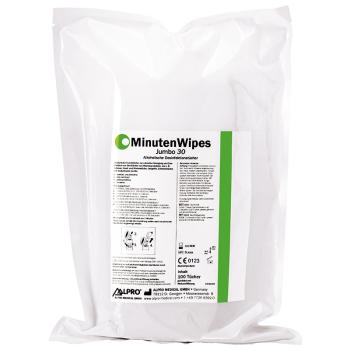 MinutenWipes Jumbo 30 Nachfüllbeutel zur Flächendesinfektion von ALPRO MEDICAL