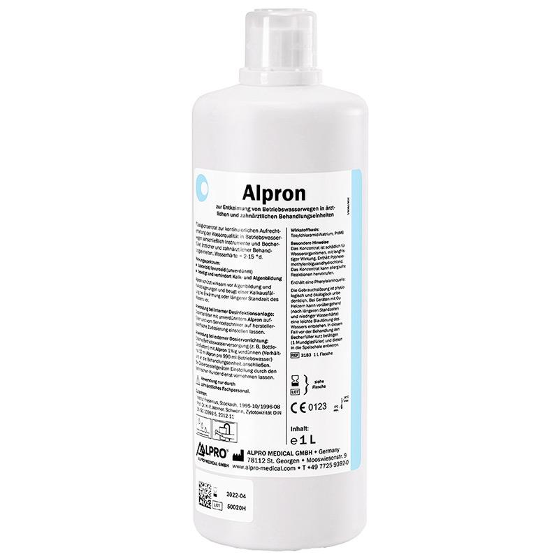 Alpron Konzentrat zur Betriebswasserentkeimung von ALPRO MEDICAL