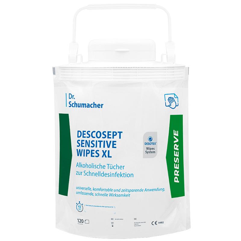 DESCOSEPT SENSITIVE WIPES XL von Dr. Schumacher