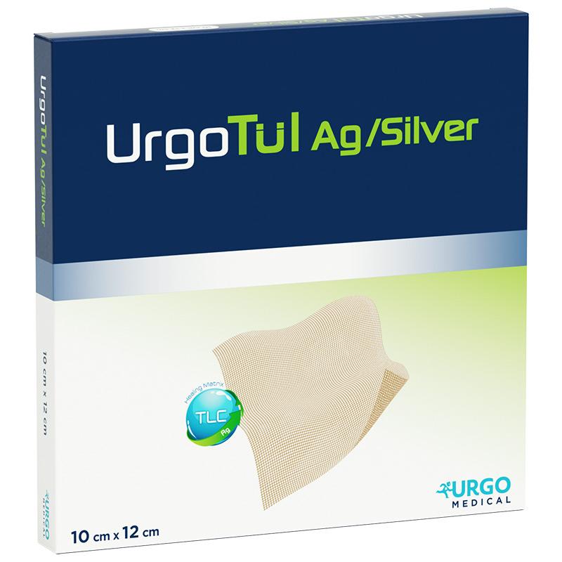 UrgoT&uuml;l Ag/Silver Wundauflage 10 x 12 cm von URGO