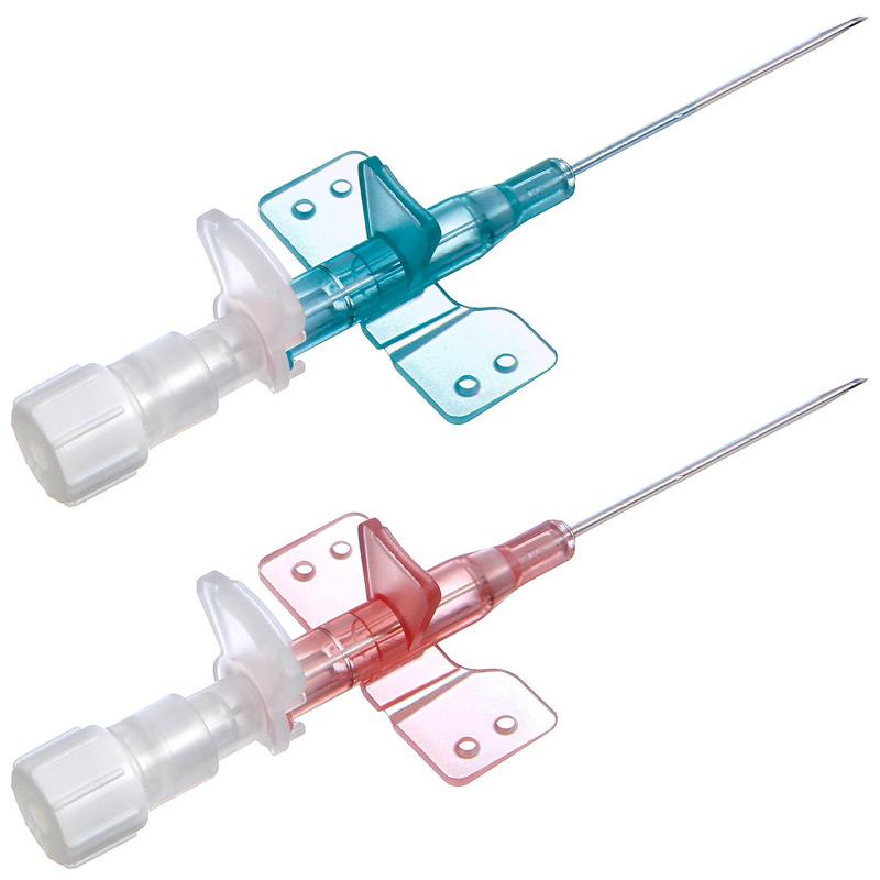 Venocath Venenkatheter G13 (pink) und G12 (blau) für Großtiere von SMI