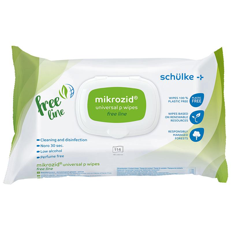 mikrozid® universal p wipes free line von Schülke & Mayr